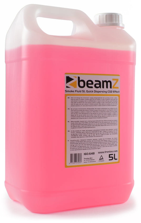 BEAMZ - FSMF5Q Smokefluid 5lt  CO2 eff.