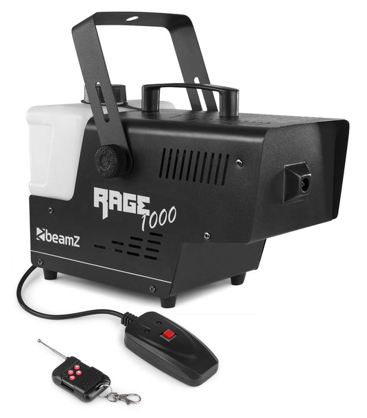 BEAMZ - Rage1000 Smokemachine, wireless