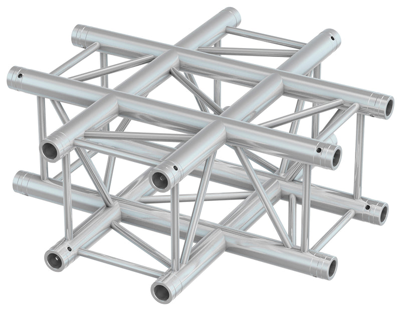 Carica immagine in Galleria Viewer, BEAMZ - P30-C41 Truss 4 way X-junction 0,5m
