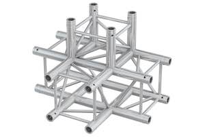 BEAMZ - P30-T42 Truss 4 way T-junction 0,5m