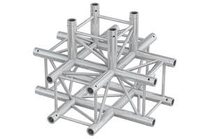 BEAMZ - P30-C55 Truss 5 way X-junction 0,5m
