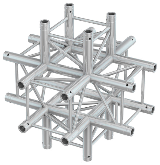 BEAMZ - P30-C60 Truss 6 way X-junction 0,5m