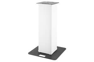 BEAMZ - P30 Tower 1.0m 60x60B white spandex