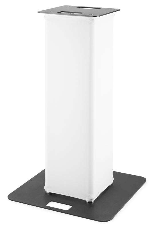 BEAMZ - P30 Tower 1.0m 60x60B white spandex