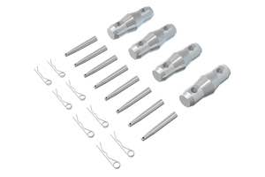 BEAMZ - P30 Truss Conn.Set 4 couplers, 8 cl