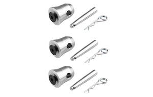 BEAMZ - P33 Set of 3 Couplers BasePlate