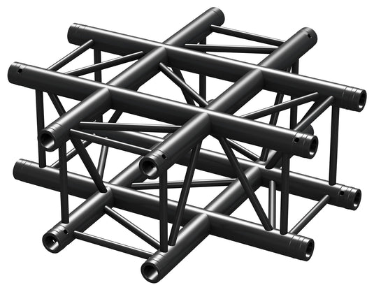 BEAMZ - P30-C41 Truss 4 way X-junction BLK