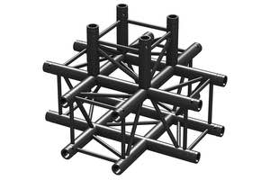 BEAMZ - P30-C55 Truss 5 way X-junction BLK