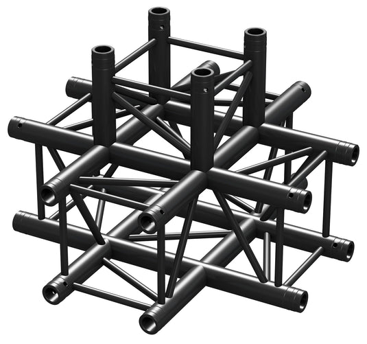 BEAMZ - P30-C55 Truss 5 way X-junction BLK