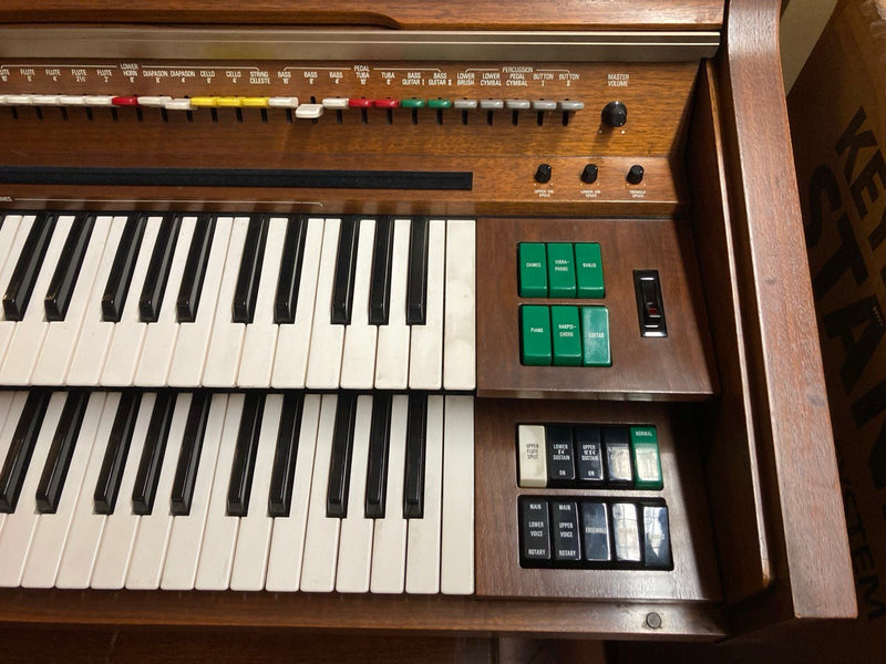 Carica immagine in Galleria Viewer, YAMAHA ELECTONE Mod. E-5AR Organo *USATO* *NON FUNZIONANTE*
