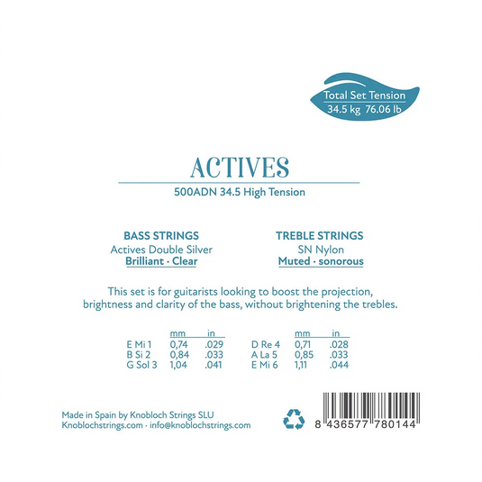 KNOBLOCH - MUTA Actives SN Nylon Full Set TENSIONE FORTE 34.5