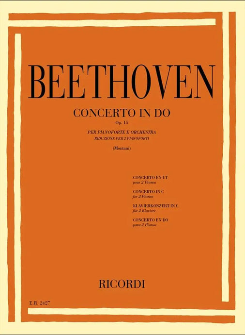BEETHOVEN - 5 Concerti Per Pianoforte: N.1 In Do Op. 15