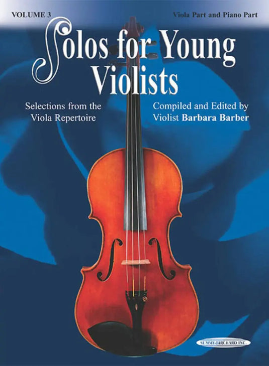 BARBER - Solos for Young Violinists volume 3