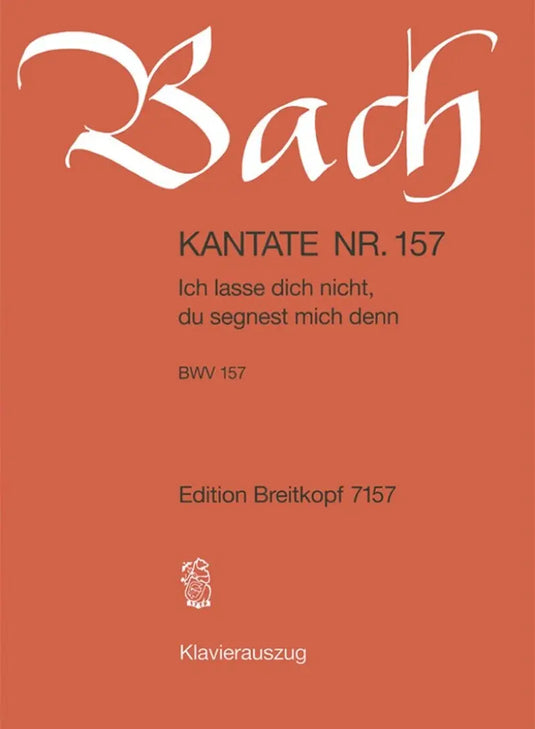 BACH - Kantate BWV 157 Ich lasse dich nicht