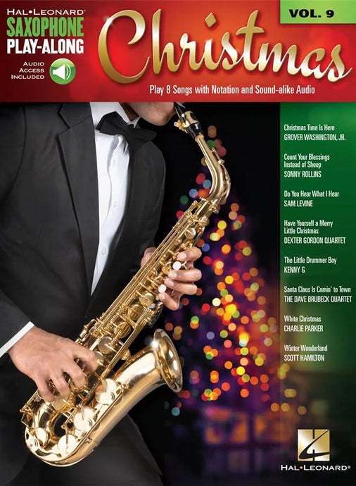 SAXOPHONE PLAY-ALONG - Christmas Vol.9