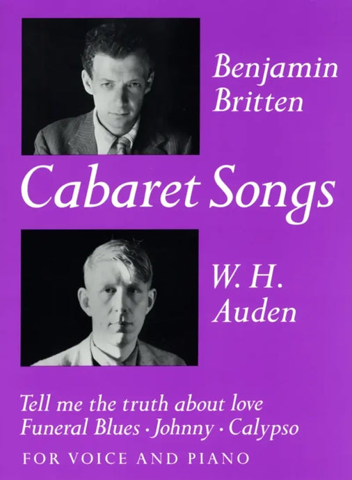 BRITTEN - Cabaret Songs