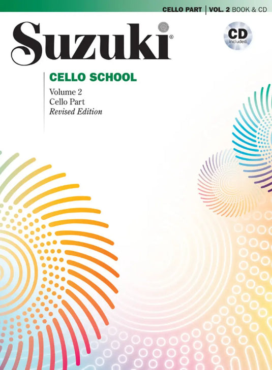 SUZUKI - Cello School Volume 2 con Cd