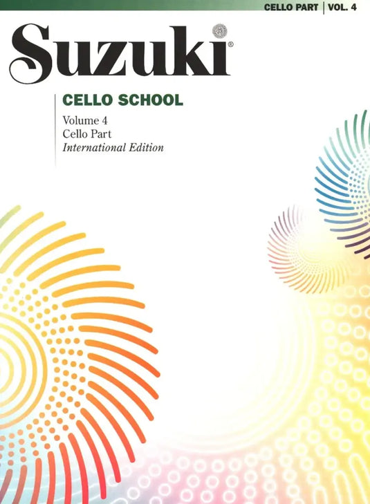 SUZUKI - Cello School 4