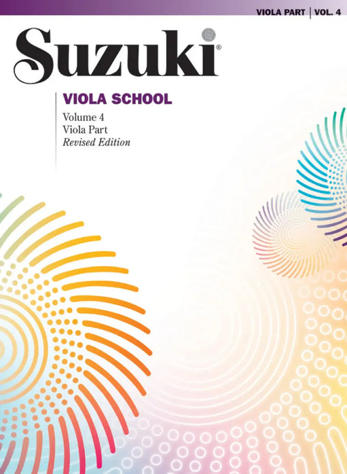 SUZUKI - Viola School Volume 4
