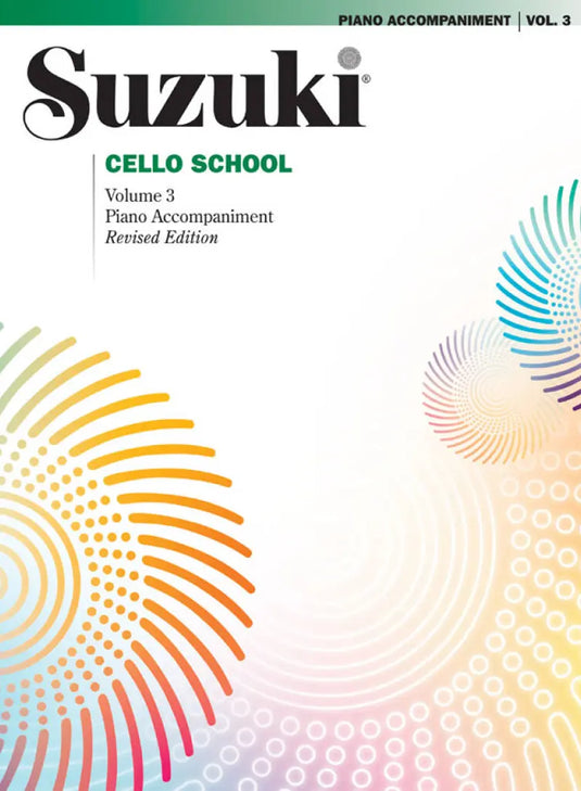 SUZUKI - Cello School Volume 3 - Piano Accompaniment