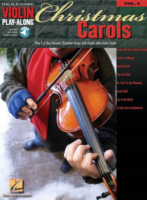 VIOLIN PLAY-ALONG - Christmas Carols Vol.5