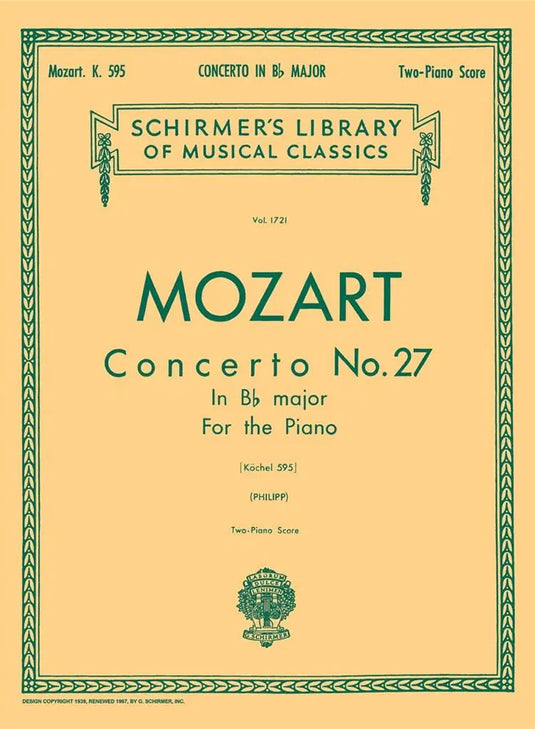 MOZART - Concerto No. 27 in Bb, K.595