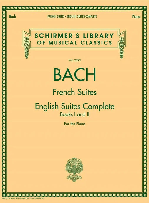 BACH - French Suites / English Suites Complete