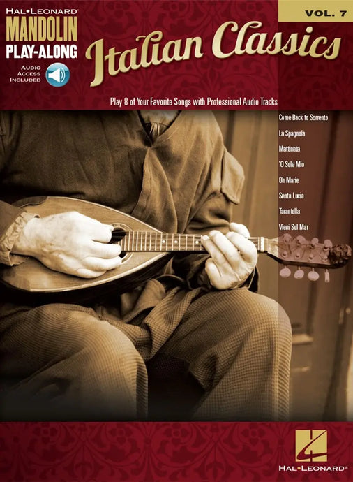 MANDOLIN PLAY-ALONG -  Italian Classics