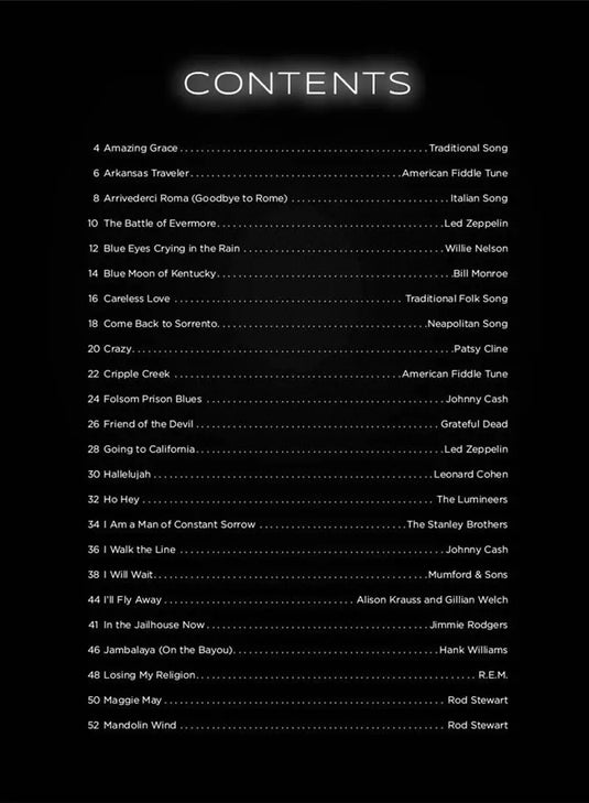 First 50 Songs Mandolin