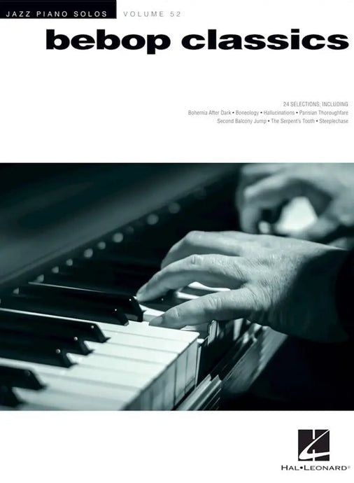 Bebop Classics - Jazz Piano Solos Volume 52