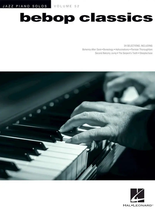 Bebop Classics - Jazz Piano Solos Volume 52