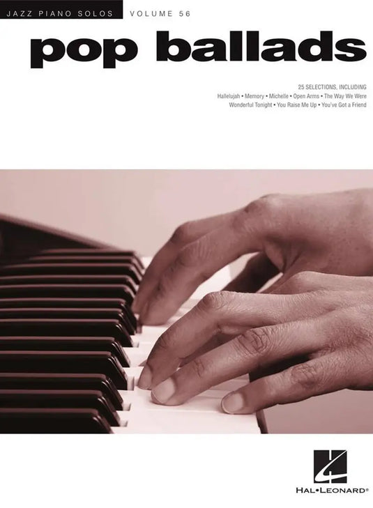 Pop Ballads  	Jazz Piano Solos Series Volume 56