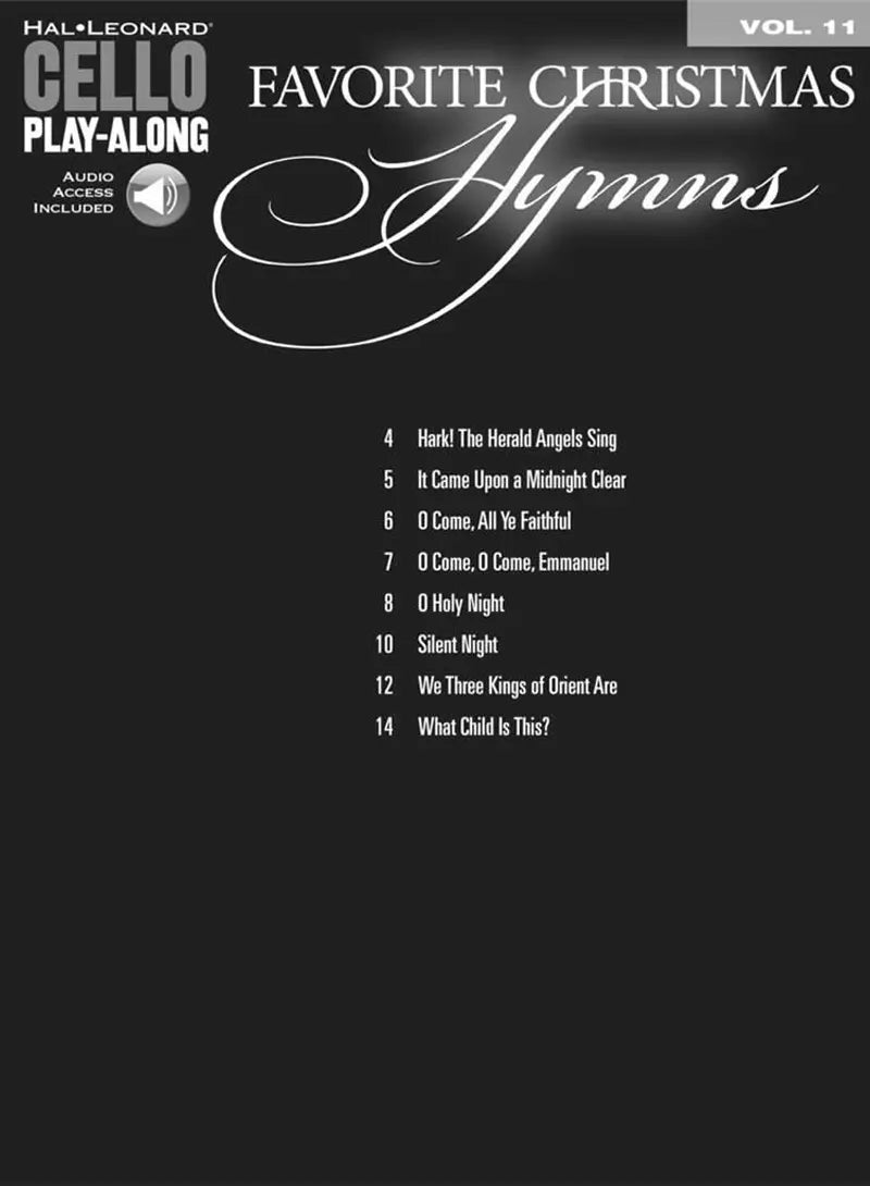 Carica immagine in Galleria Viewer, CELLO PLAY-ALONG - Favorite Christmas Hyms vol.11
