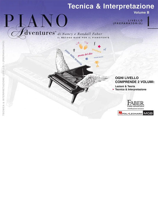 FABER - Piano Adventures Tecnica & Interpretazione Livello 1 Volume B