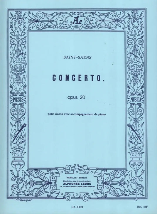 SAINT-SAENS - Concerto op.20