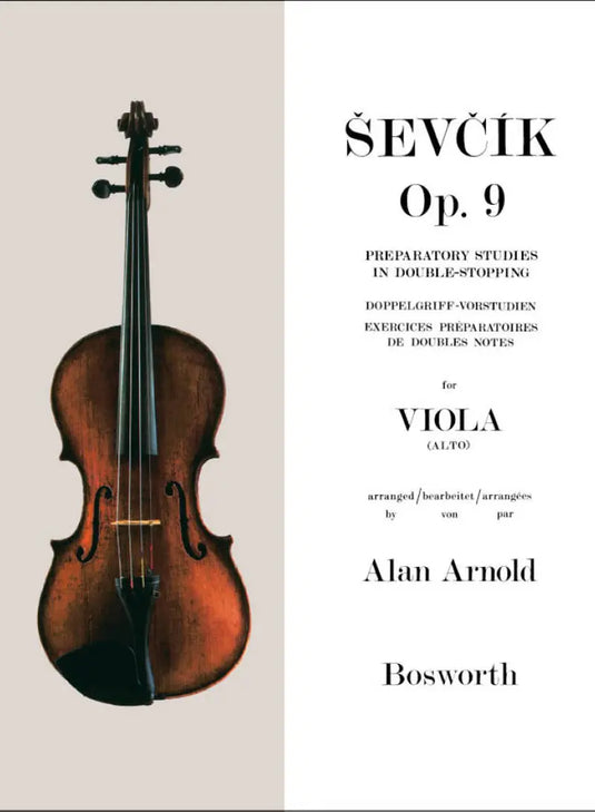 SEVCIK - Viola Studies: Preparatory  studies in Double-stopping Op.9