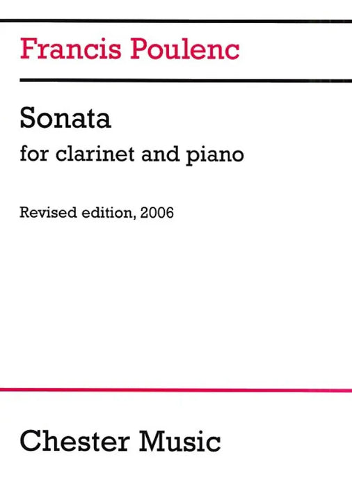 POULENC - Clarinet Sonata