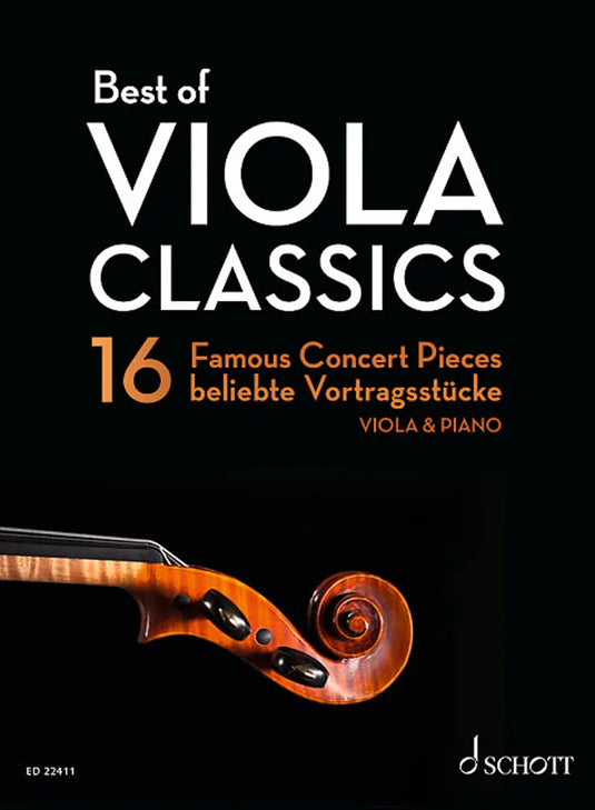 Best of Viola Classics - 16 Famous Concert Pieces