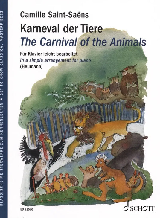 SAINT SAENS - The Carnival of the Animals -  Il carnevale degli animali