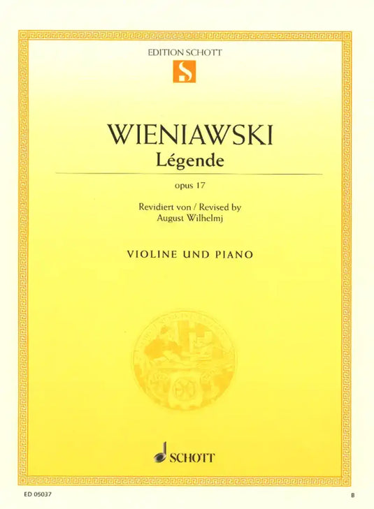 WIENIAWSKI - Légende op. 17 (1861)