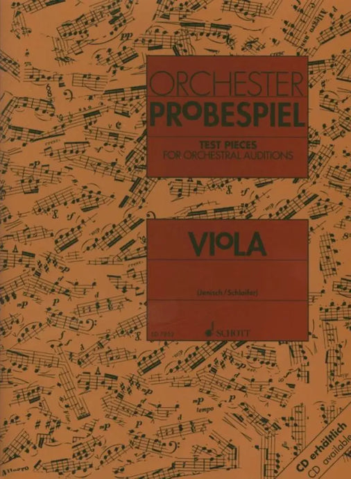 ORCHESTER PROBESPIEL Viola