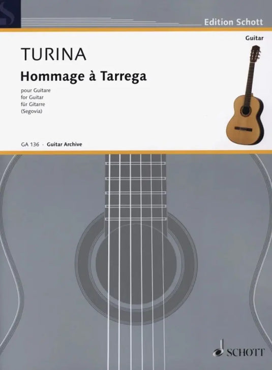 TURINA - Hommage à Tárrega