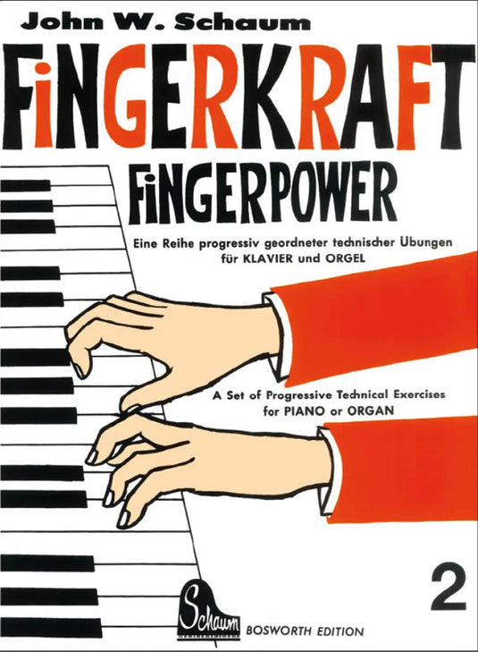 SCHAUM - Fingerkraft fingerpower vol.2