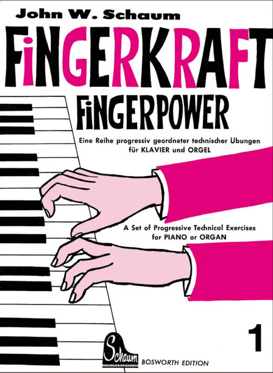 SCHAUM - Fingerkraft fingerpower vol.1