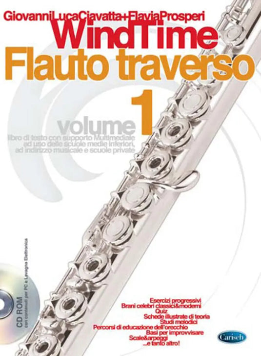 CIAVATTA PROSPERI - WindTime Flauto Traverso Volume 1