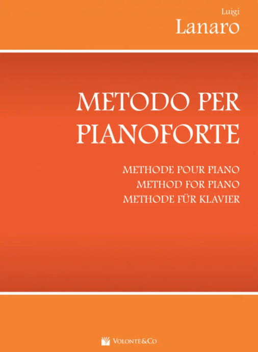 LANARO - Metodo per Pianoforte