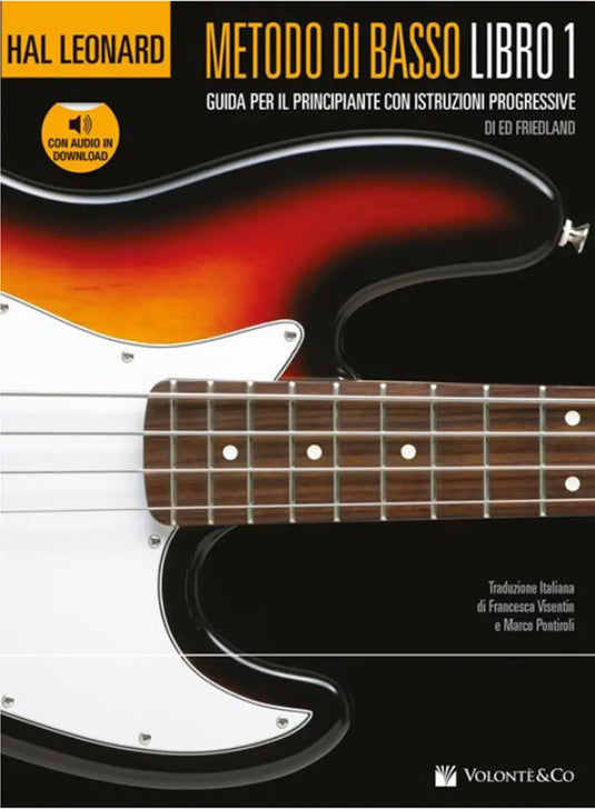 FRIEDLAND - Hal Leonard Metodo di Basso Libro 1 in italiano
