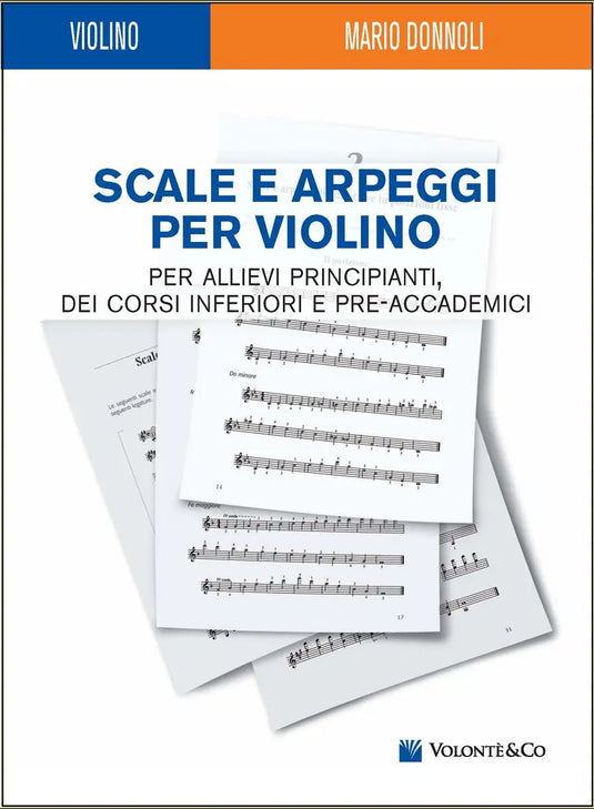 DONNOLI - Scale e Arpeggi per Violino