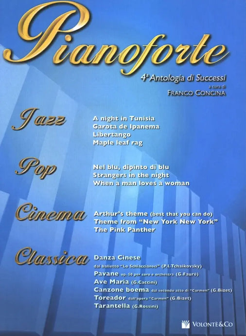 CONCINA - Pianoforte Vol. 4 (Jazz Pop Cinema Musica Classica)
