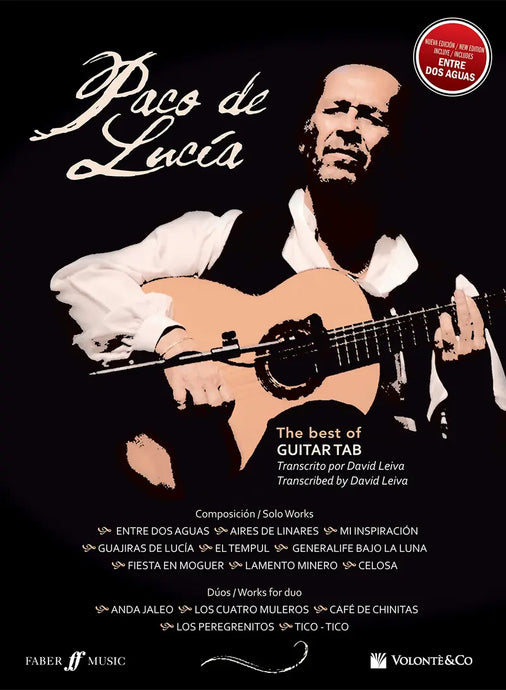 PACO DE LUCIA - The Best of Guitar TAB